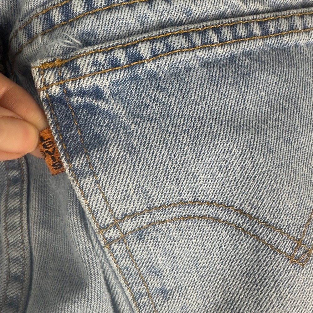 Levi's 560 Orange Tab Vintage 1997 Light Wash Jeans Loose Tapered Mens 29x28 - Picture 5 of 11